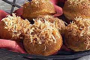Upside-Down Coconut-Maple Corn Muffins